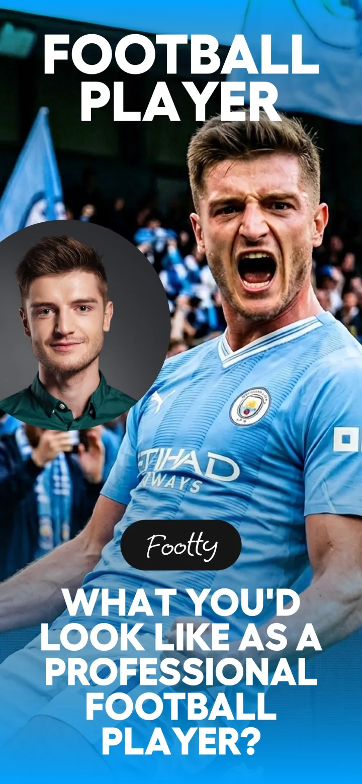 Footty app — See Yourself as a Pro Player